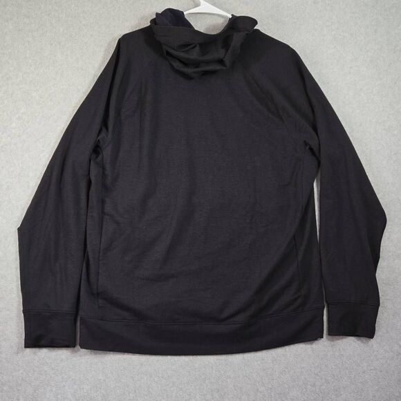 prAna Men’s Altitude Tracker Full Zip Hoodie II In Black Large NEW $120 - Picture 6 of 11